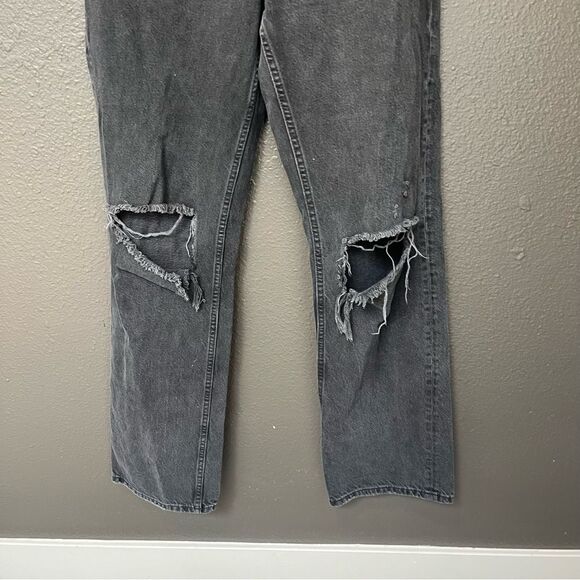 Zara distressed wide leg jeans - Picture 2 of 10